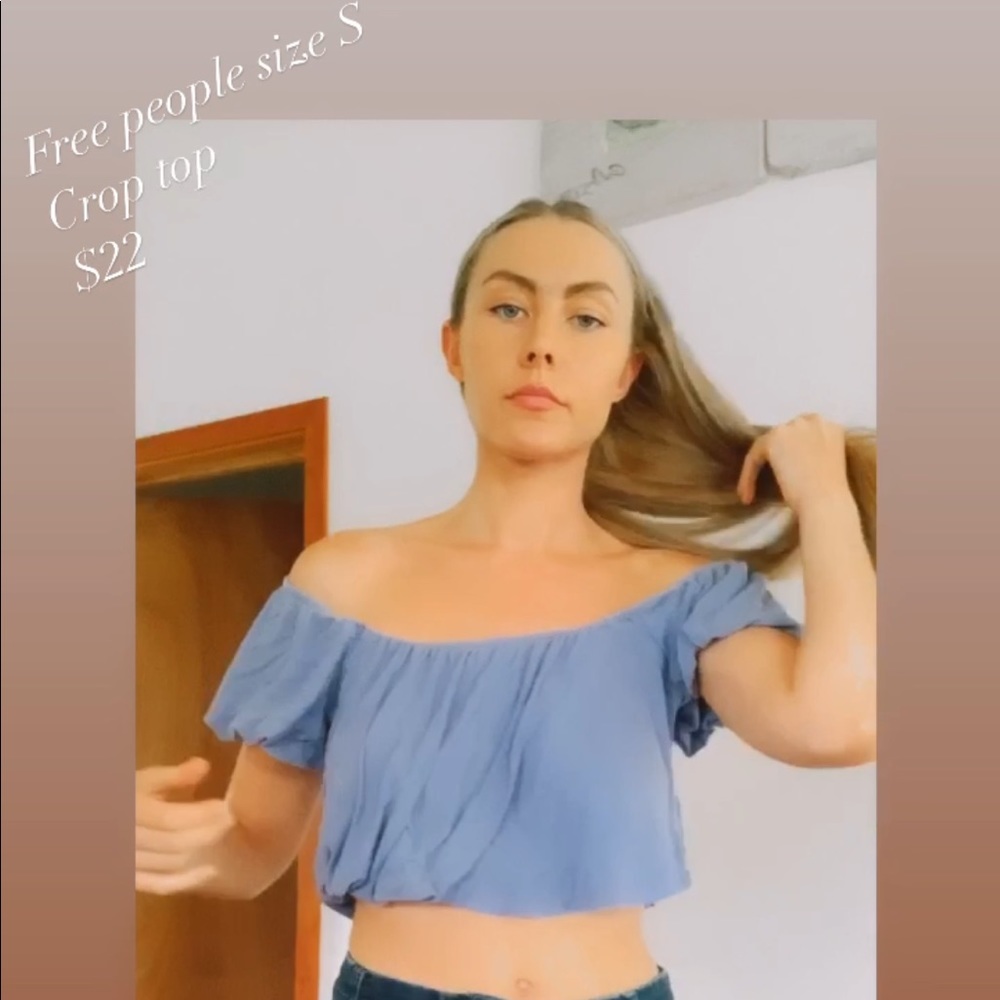 Free people crop top